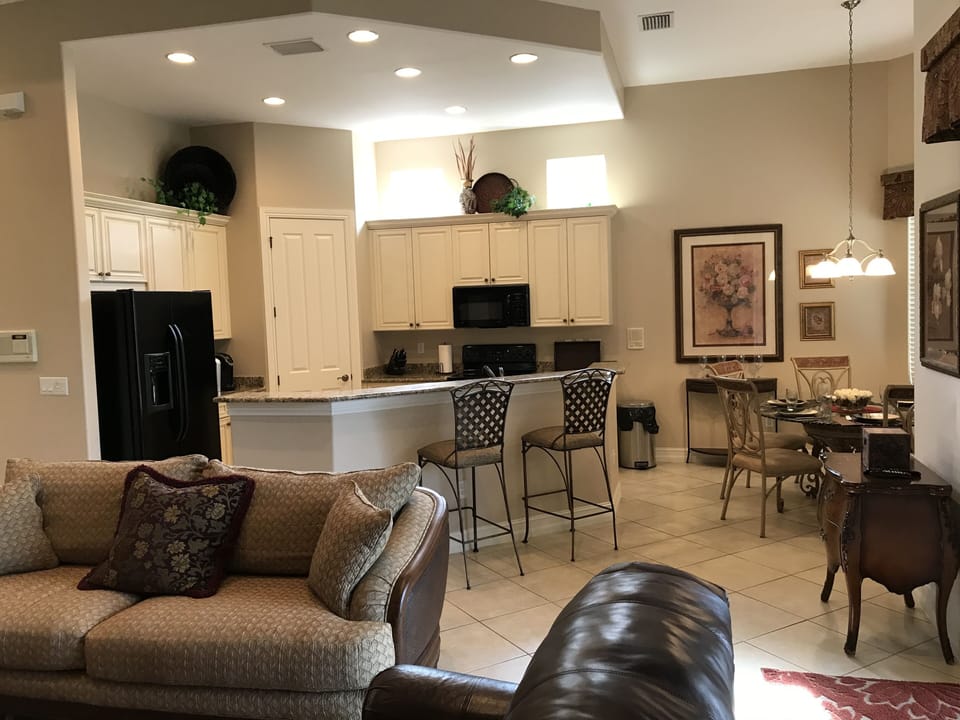 Living Room and Kitchen
