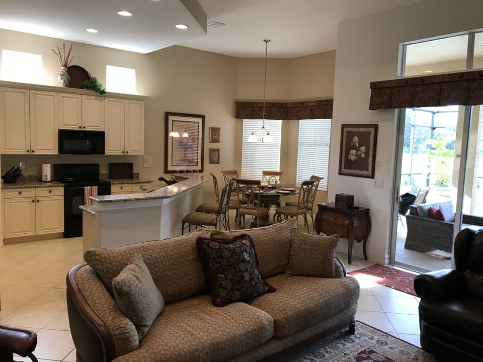 Living Room and Kitchen