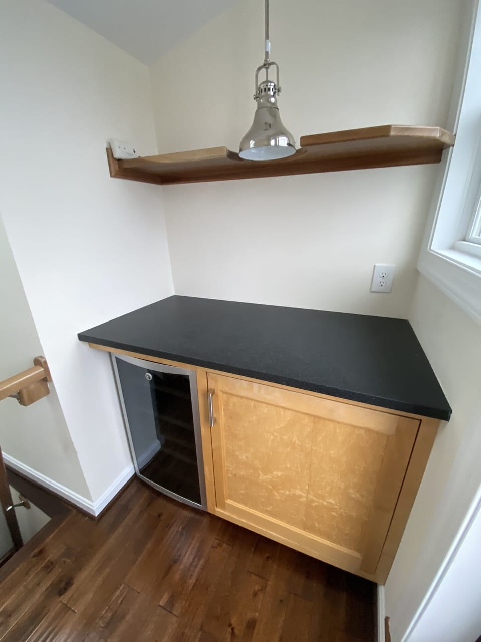 Third Floor Landing with Wine Refrigerator