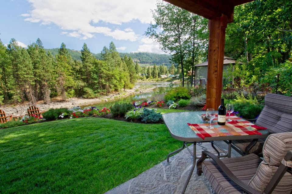 Beautiful views from your private patio

