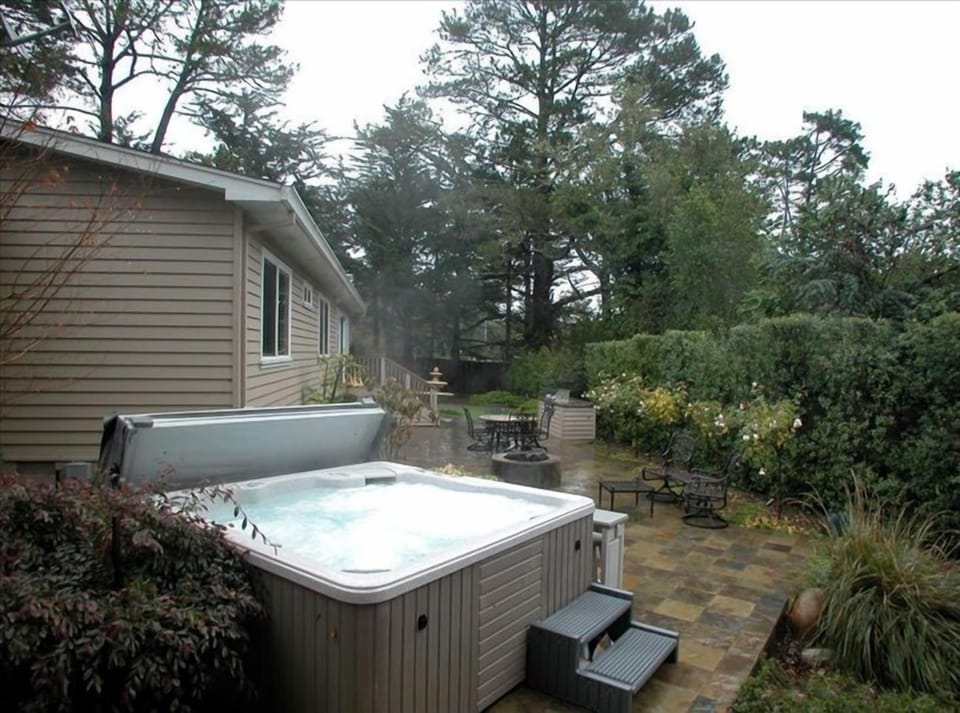 Heated Spa and Back Patio
