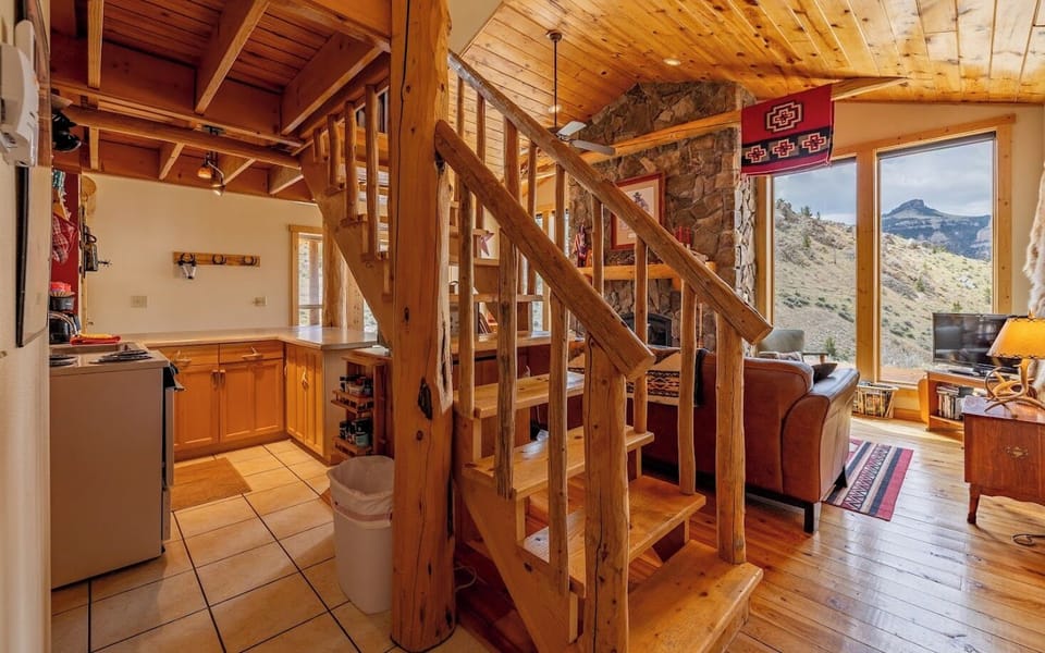 Stairs to loft bedroom