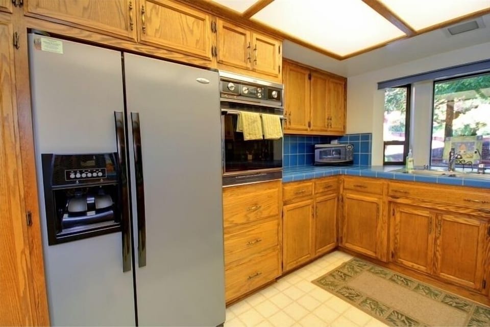 2nd view of spacious kitchen.