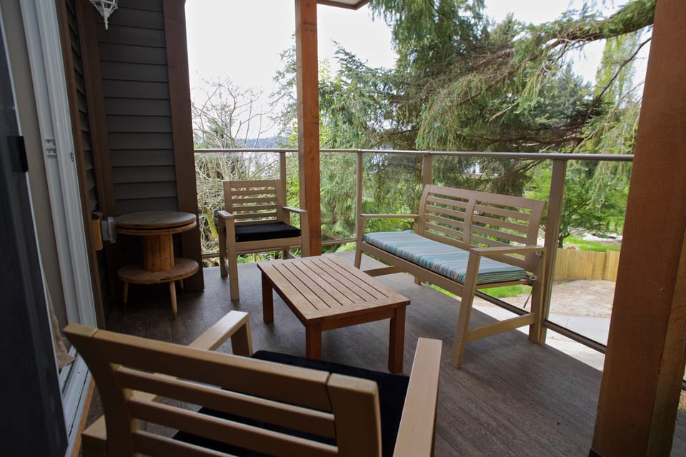 Private balcony