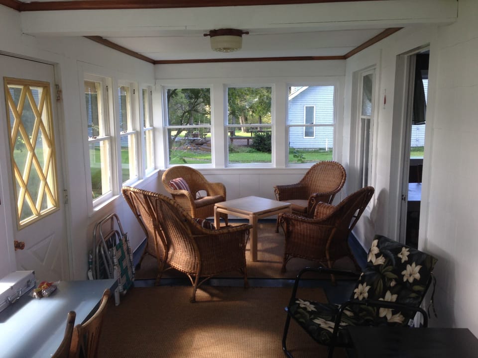 Lakeside porch