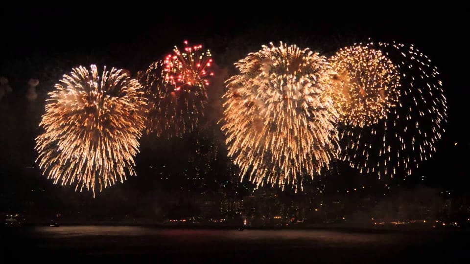 Fireworks over the Harbor