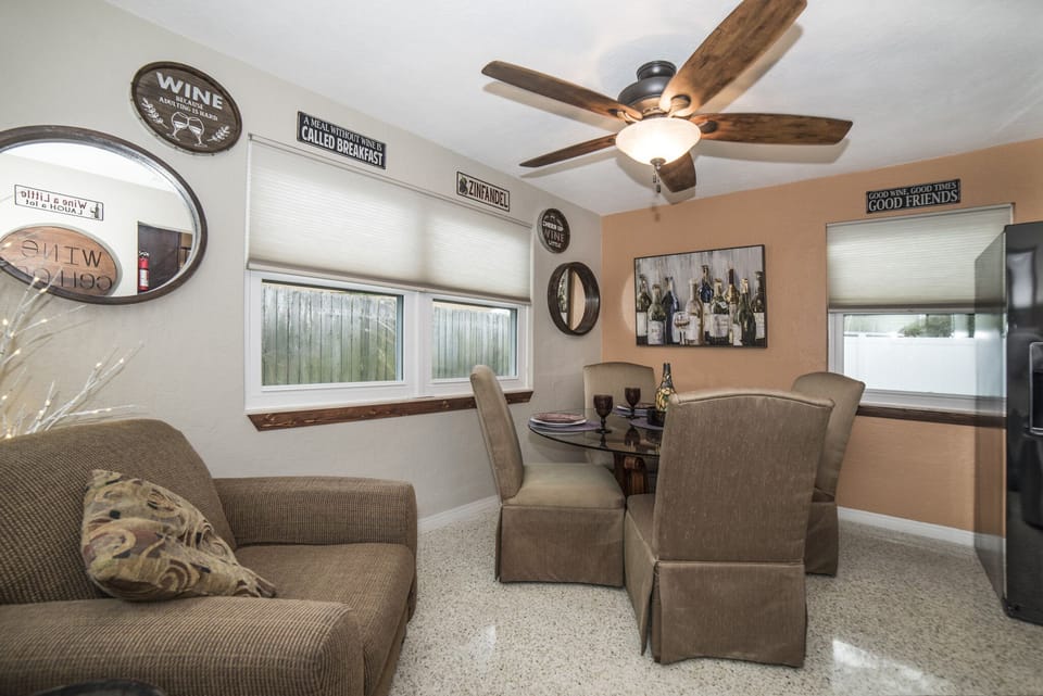 Great light for reading or playing cards. 