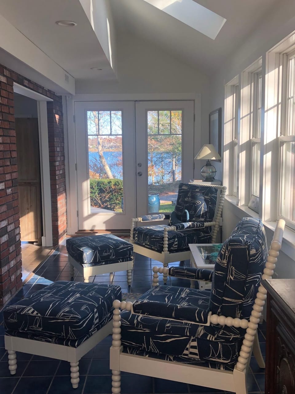 Sun room off of Dining Room