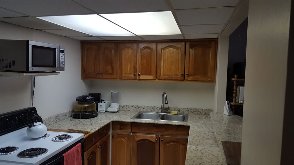 Kitchen in apartment