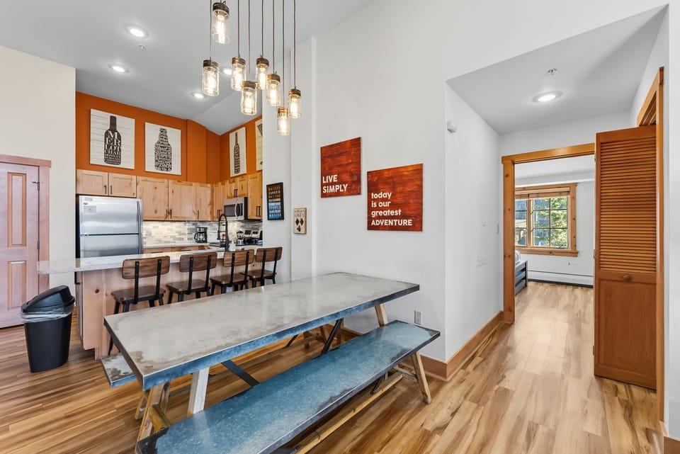 Large dining area