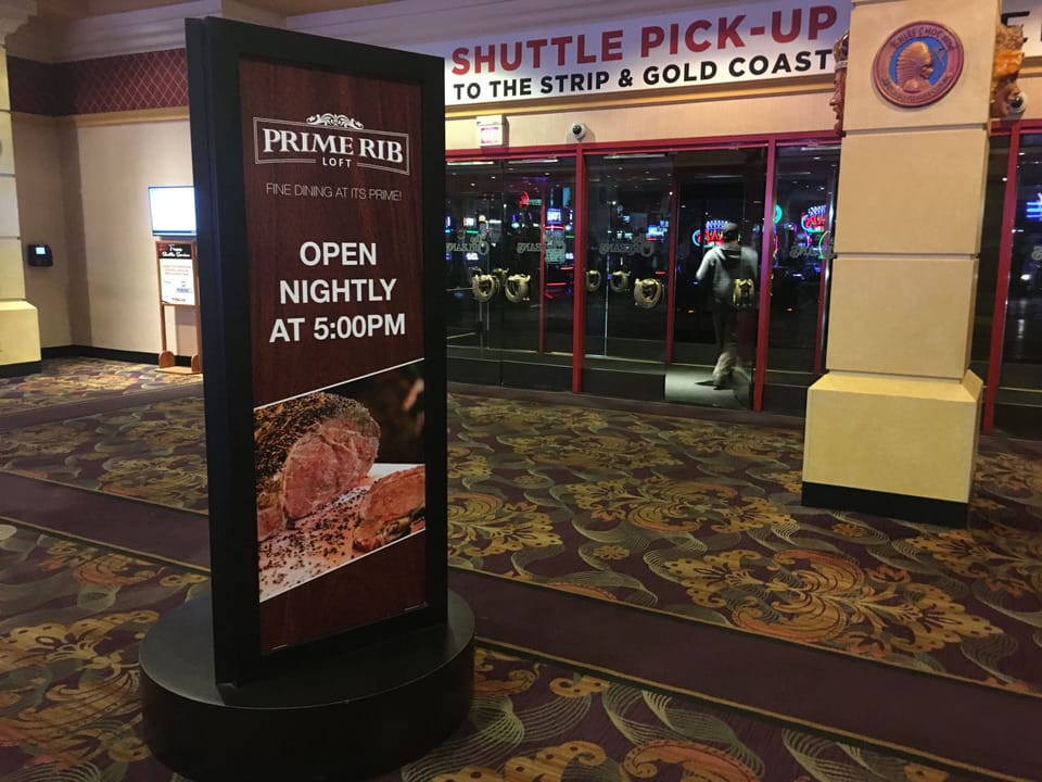 Free Shuttle pick-up to the strip and Gold Coast casinos.