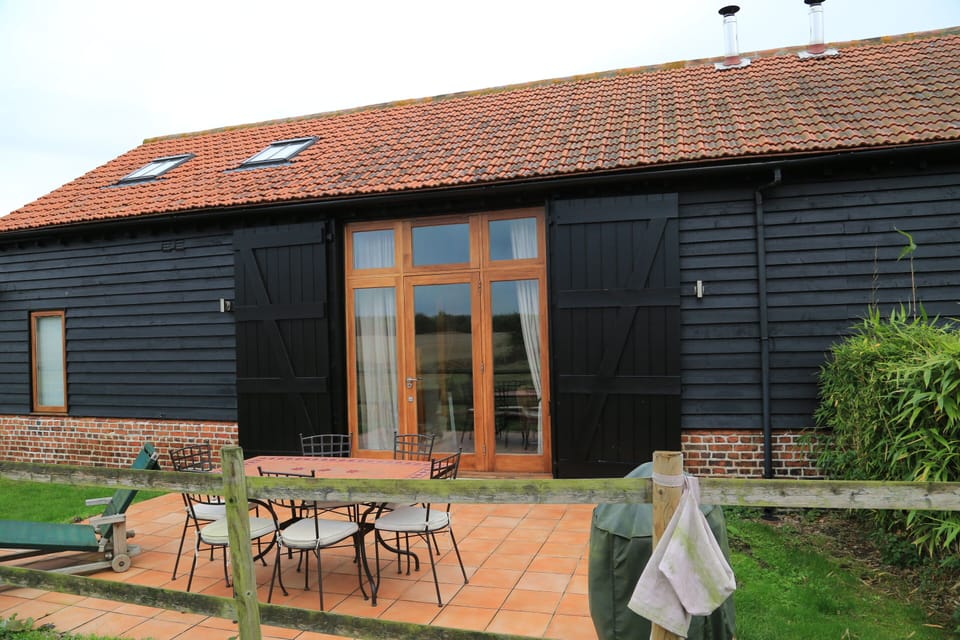 Rear of the Barley Barn.