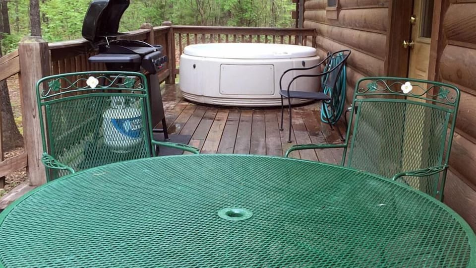 Grill  Steaks on The Back Deck