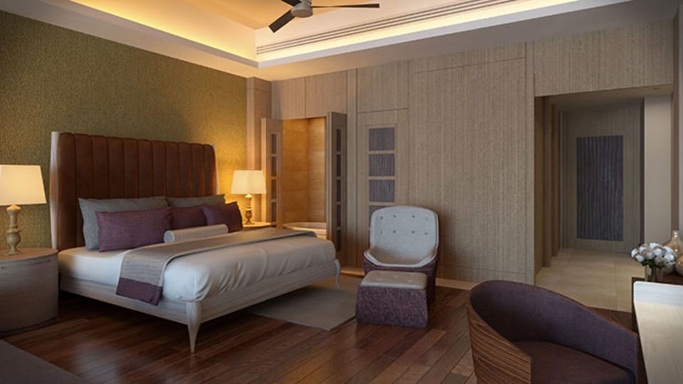 King size bed; or 2 Queen size beds