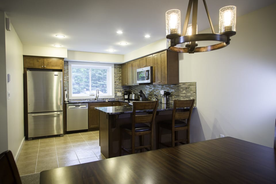 Kitchen, view from dining area