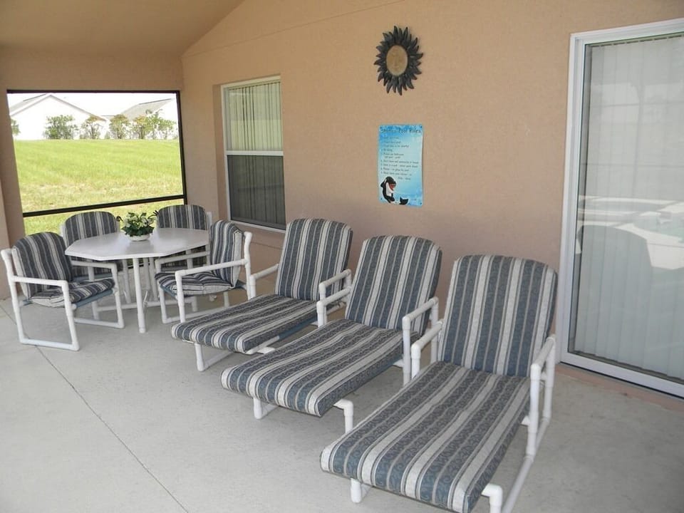 Lanai/Patio off Living room and master bedroom.