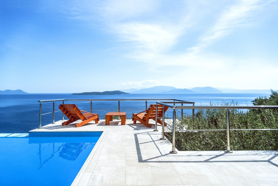 the view from the pool