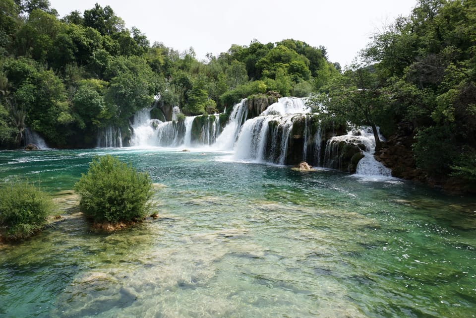 Daytrip idea: Go swimming by the waterfalls in Krka National Park