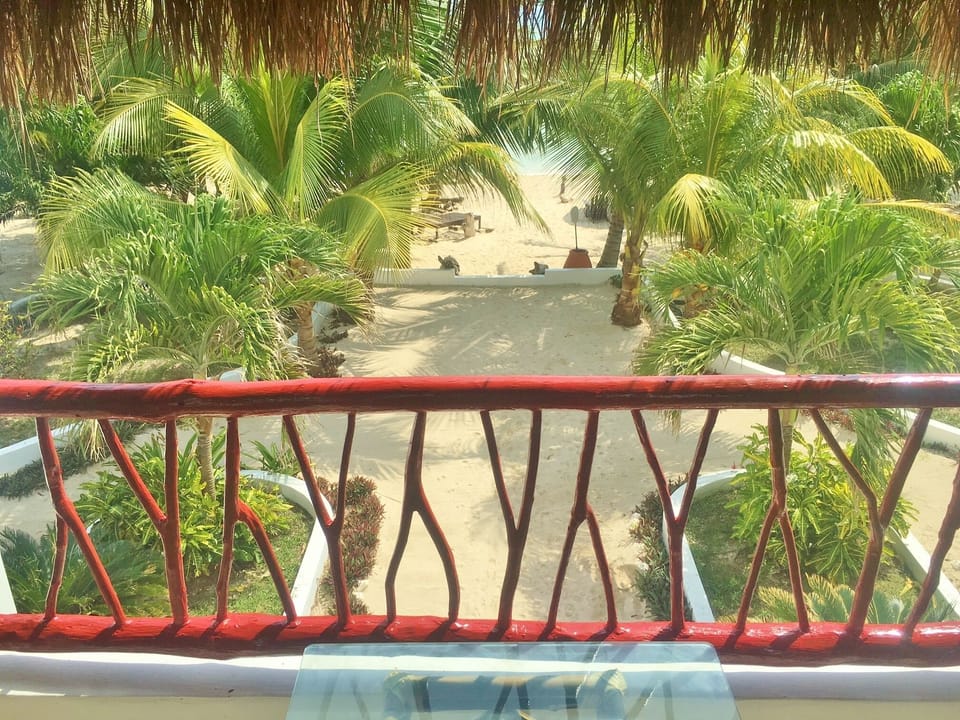 Entrance to beach