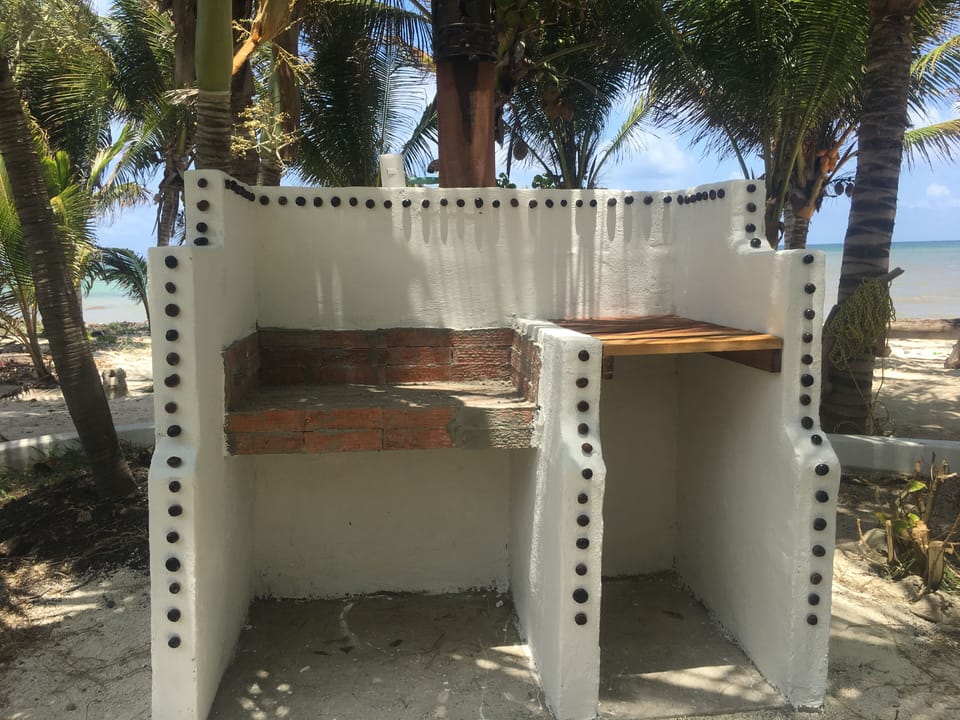 Beach barbeque