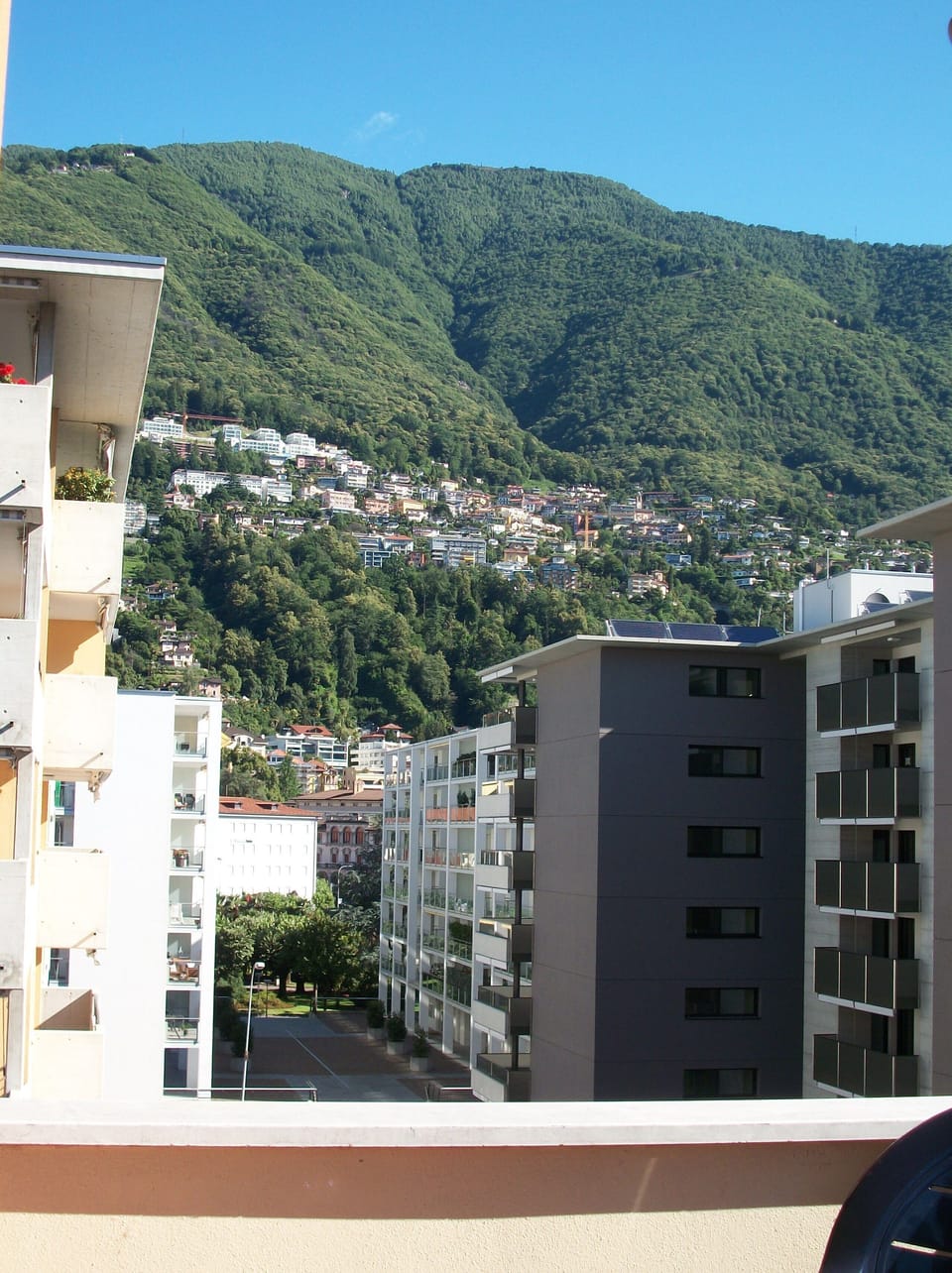 Balcony view - left
