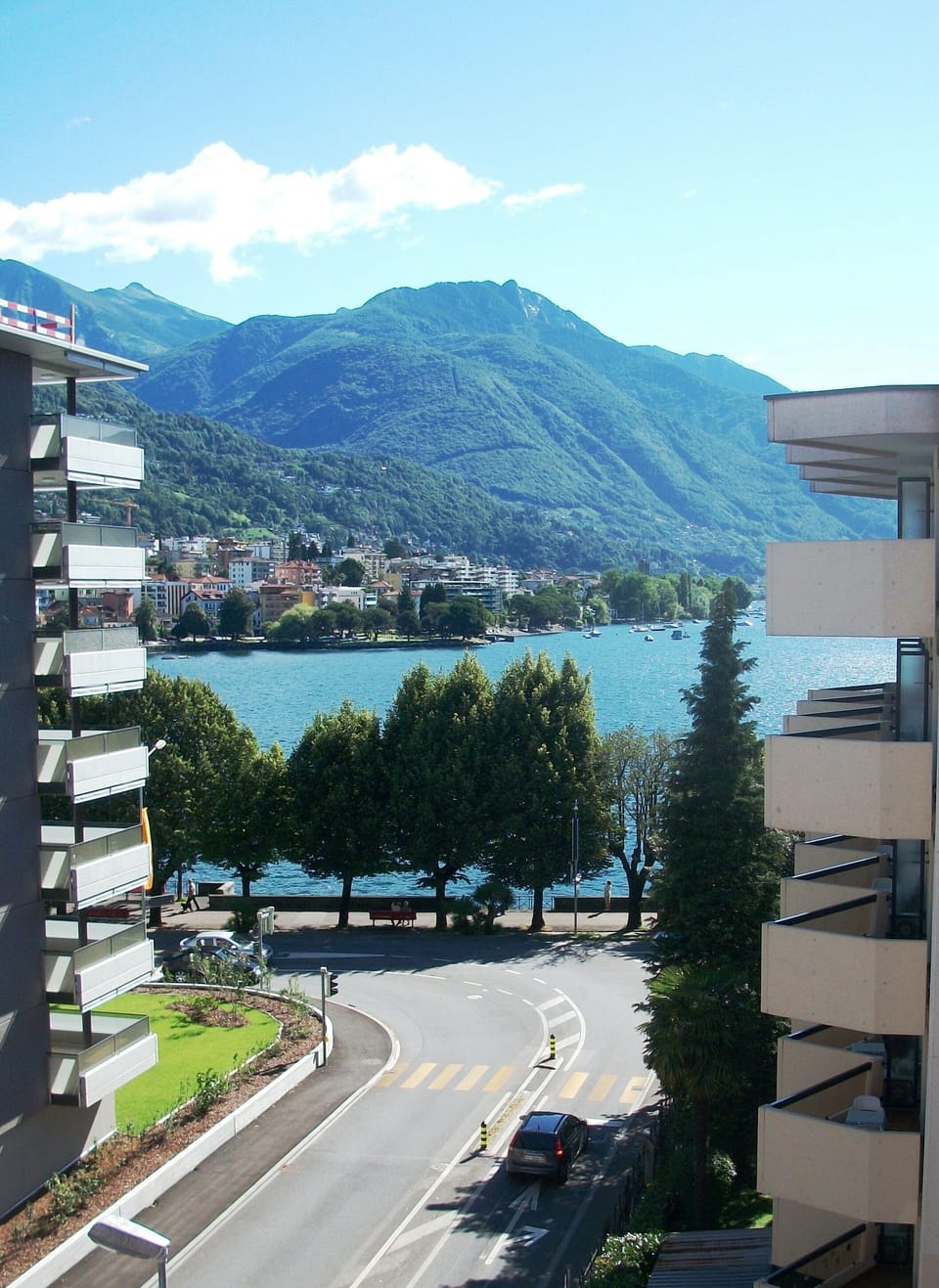 View from balcony