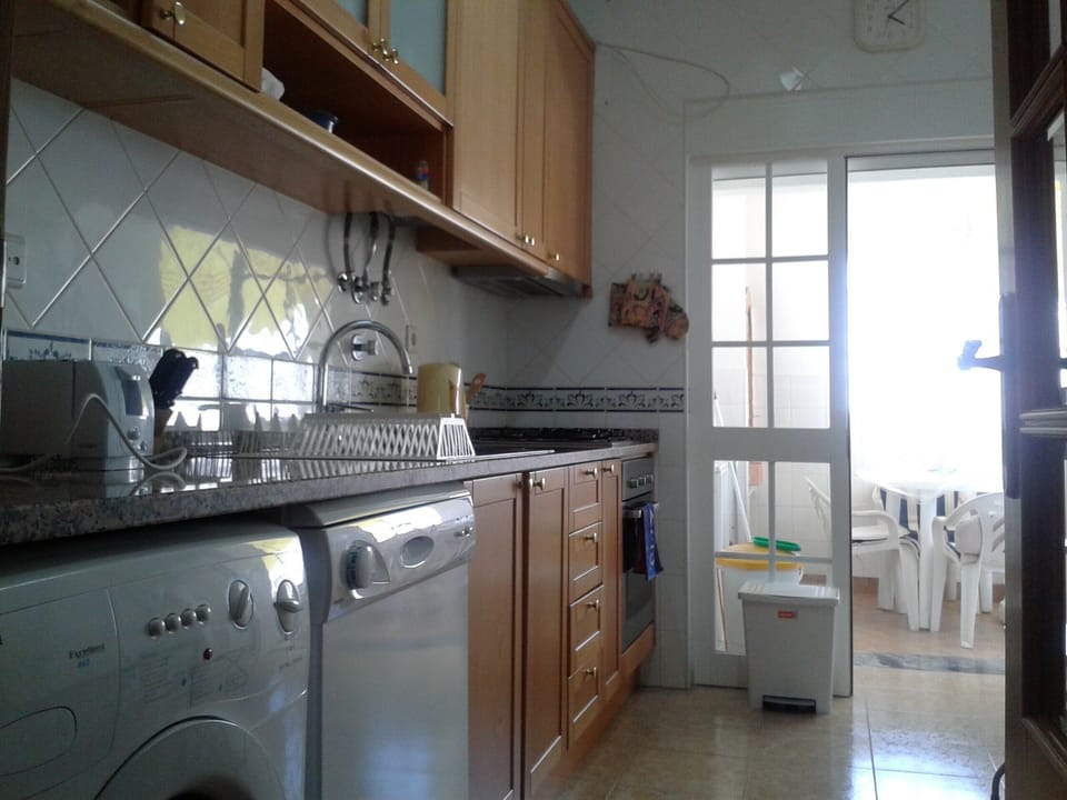 Kitchen and balcony