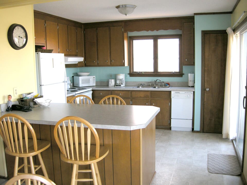 Prepare authentic OBX meals in our well-equipped kitchen.