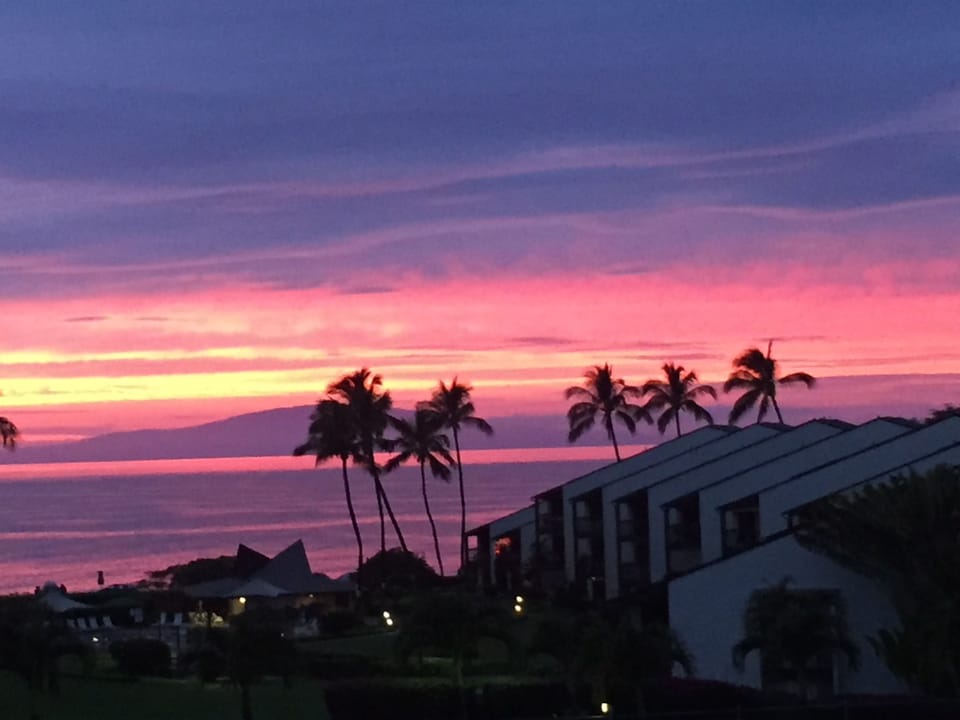 Beautiful Sunset View on  #250 lanai taken with my I phone, not retouched!