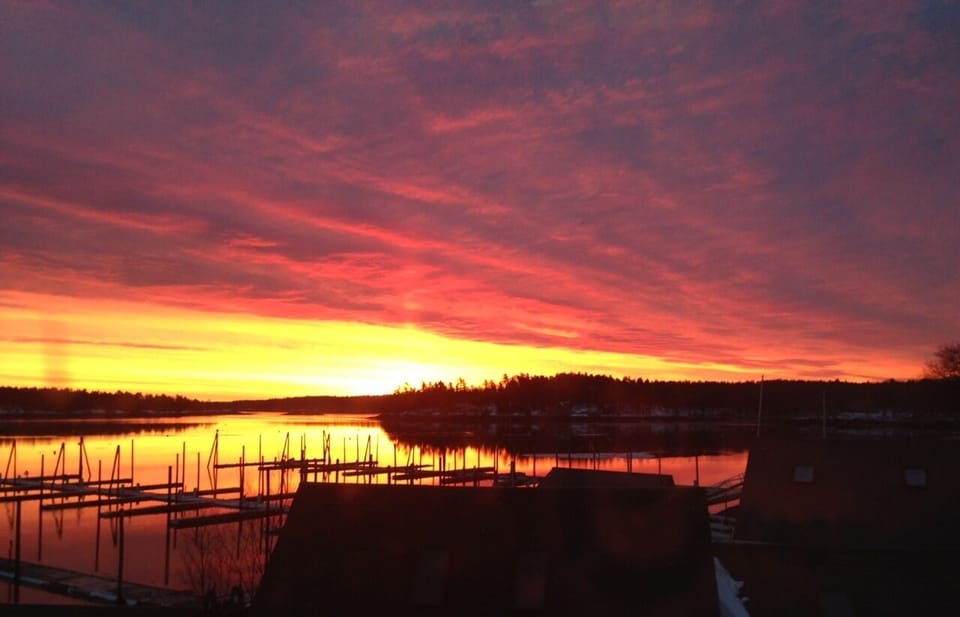 Sunrise at Robinhood Marine Center