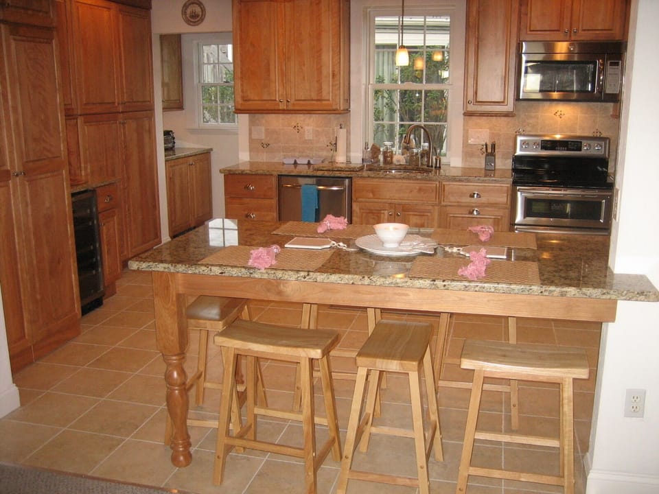 Newly remodeled kitchen