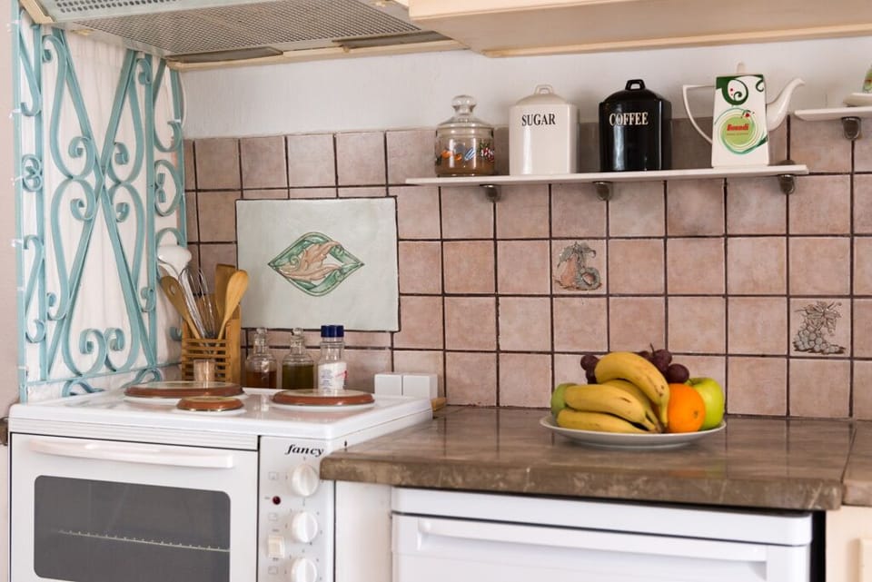 a full kitchen
