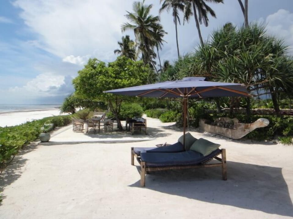 Part of our private beach and lunch aréa !