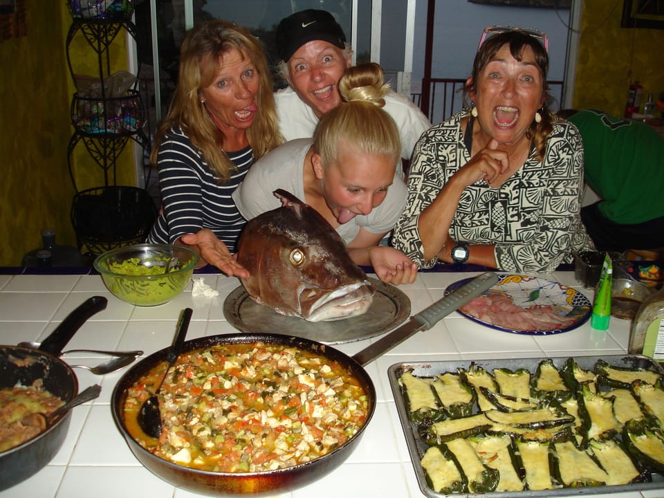 Nothing better then fresh seafood and a gourmet kitchen to prepare it in.
