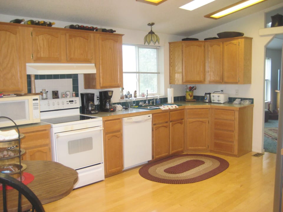 The large kitchen...hub of my Ranch.