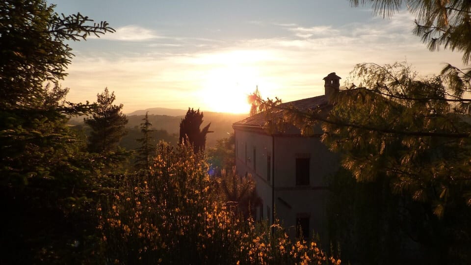 Il Castellano at sunset