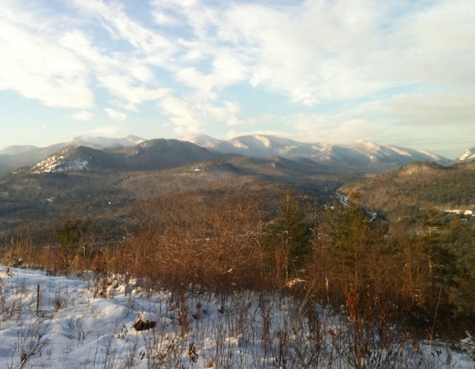 View from the Upper Property