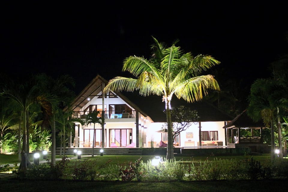 Villa Naora by night