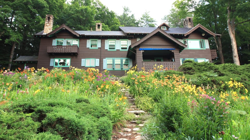 Lake side of "Main House"