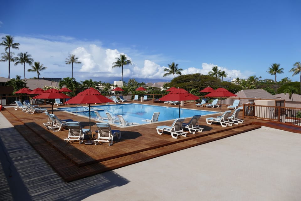 Newly Renovated Salt Water Pool (1 of 3 on property) with Lap Lane & Jacuzzi