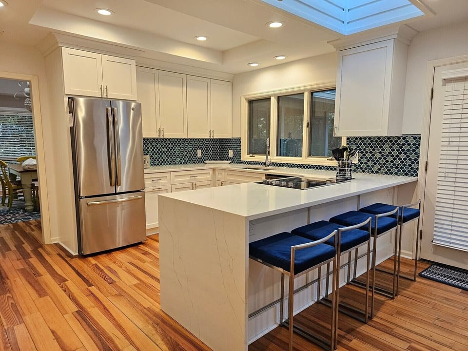 Newly Renovated Kitchen at 28 Battery Road