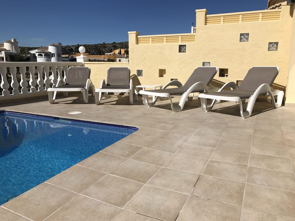 Evening dip in the heated pool?