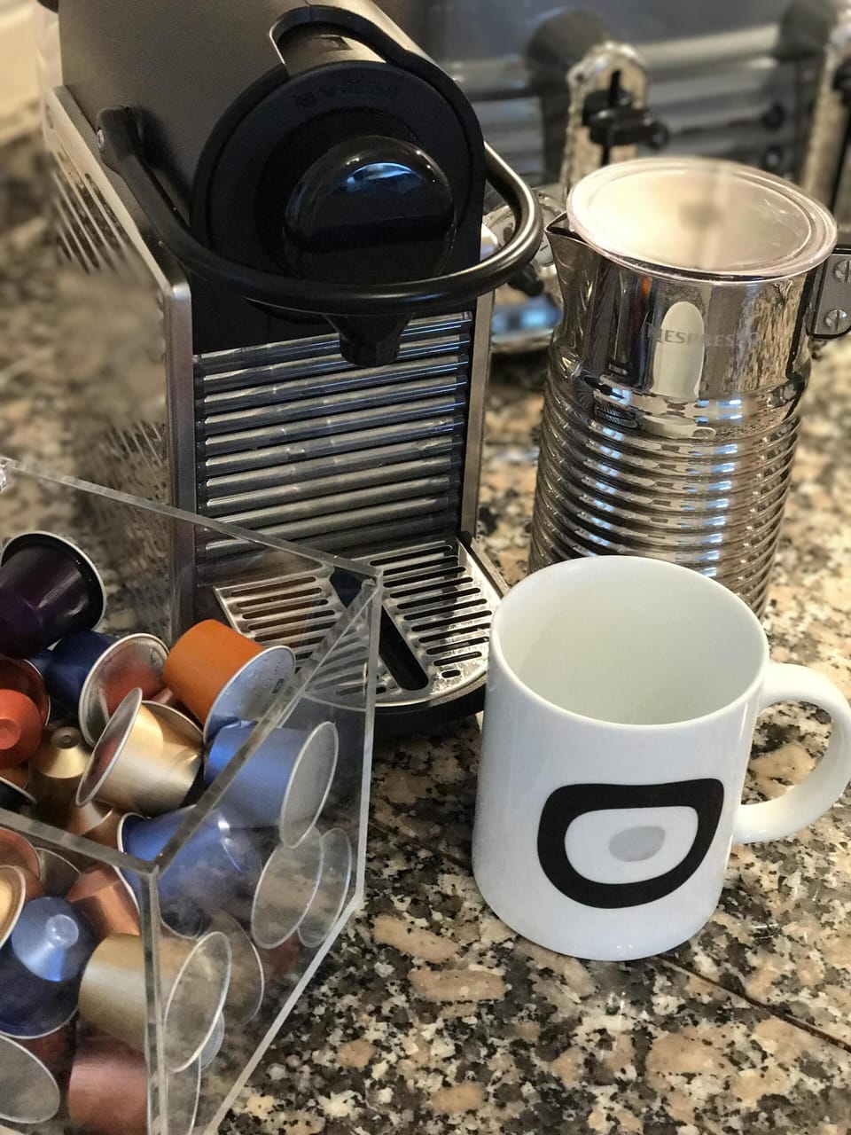 All the ingredients for the perfect morning coffee....