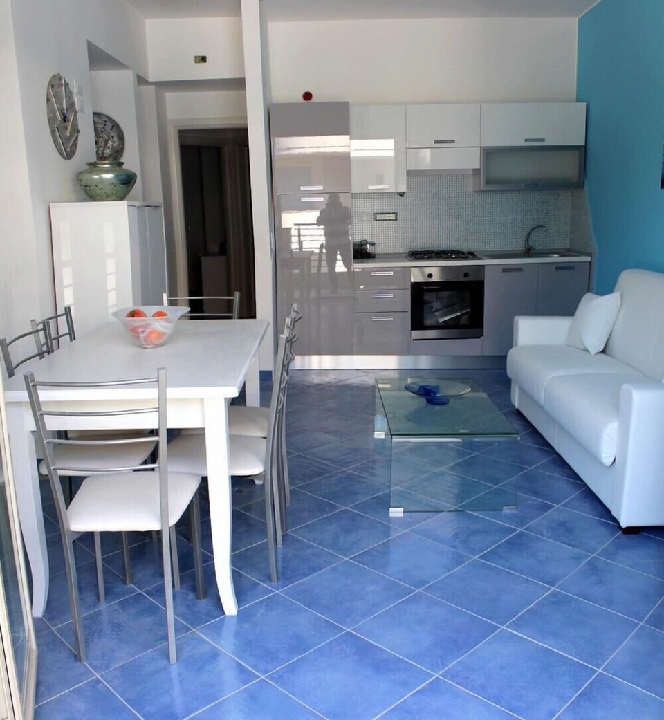 The living room with double sofa bed