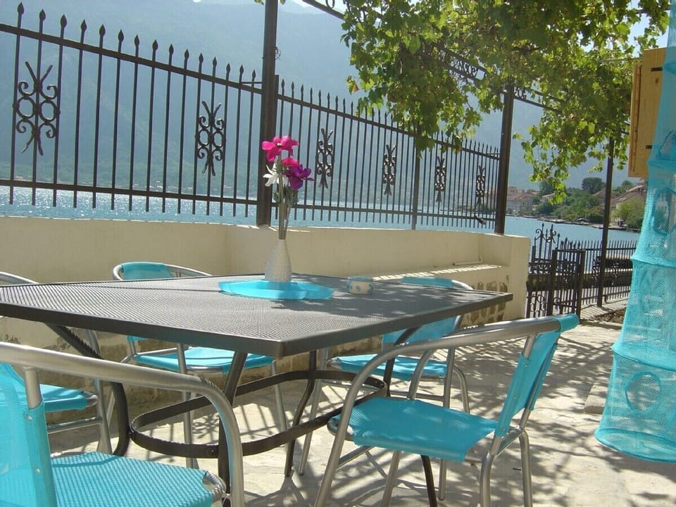 Breakfast terrace