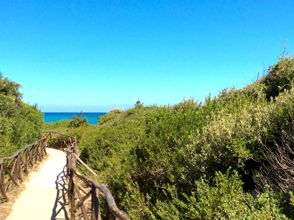 Very schö. Ferienh. P. 2-7, 200 m v. Herrl. Sandy beach in the exclusive Rosa Marina House in Province of Taranto