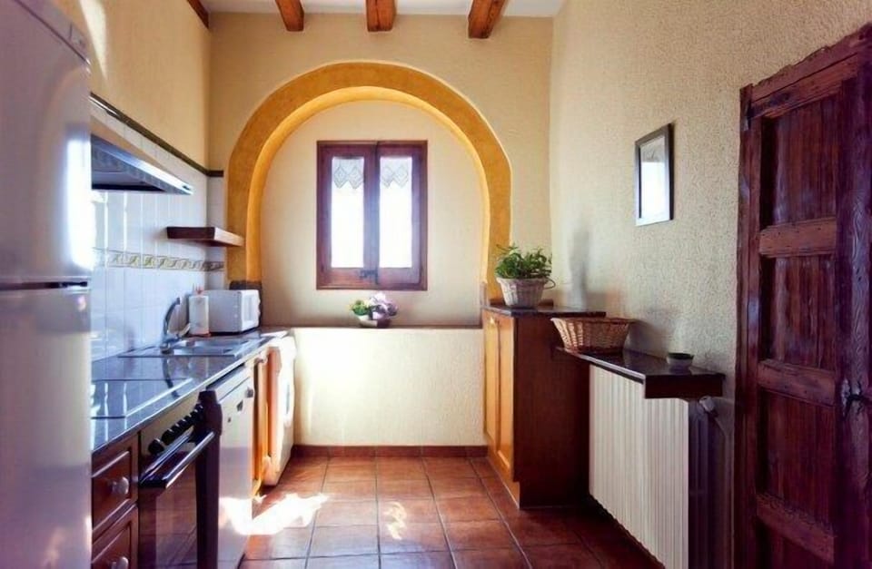 Likewise, there are two kitchens - one on each floor