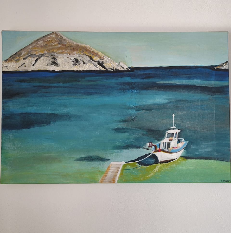 Livadi Geranou painting 