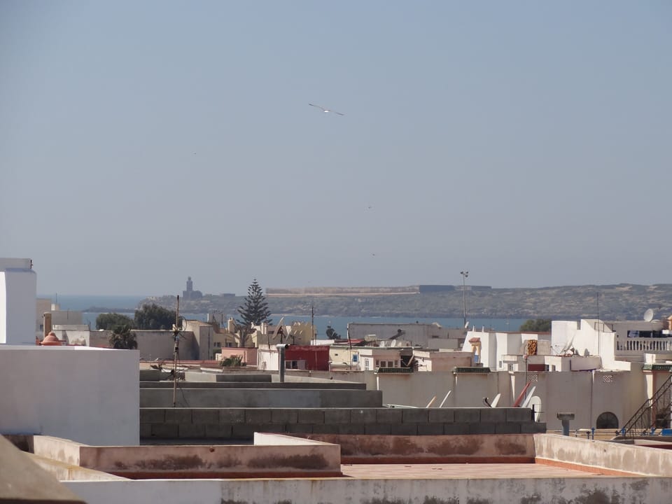 Terrace view over sea