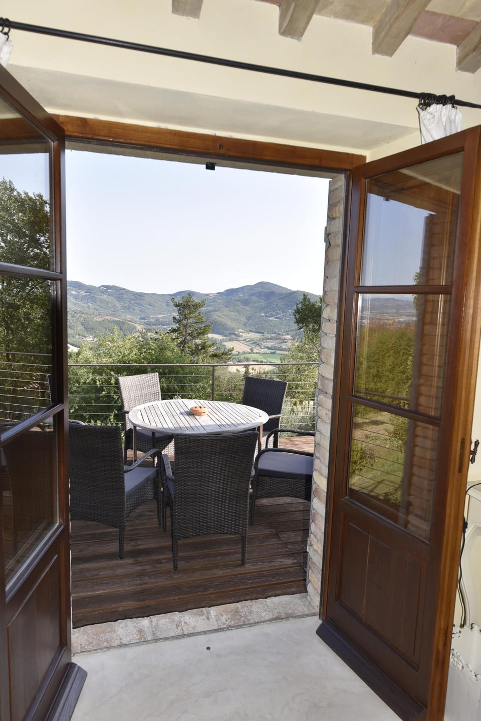 View to balcony from Camera Gialla